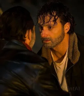 😢 emoji Rick Grimes by @Lieutenant_Nightwolf Telegram sticker 21 of 120