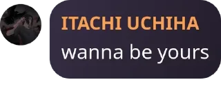 🏊‍♂️ emoji itachi's lyrics Telegram sticker 13 of 21