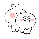 Sticker from Spoiled Rabbit- @MochaStickers