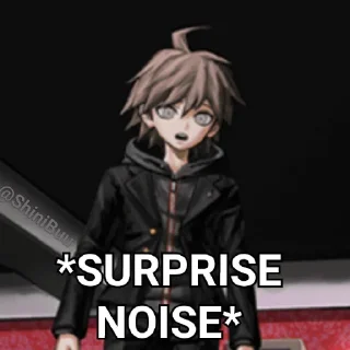😯 emoji @ShiniBuu's Danganronpa Pack Telegram sticker 10 of 102