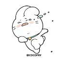 😭 emoji Dream Rabbit🐰@MochaStickers Telegram sticker 5 of 12