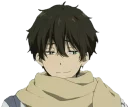 😏 emoji houtarou oreki Telegram sticker 20 of 39