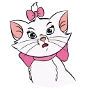 😒 emoji Кошечка Мари @Stickersnew Telegram sticker 9 of 42