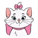 😈 emoji Кошечка Мари @Stickersnew Telegram sticker 17 of 42