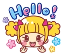 ✋ emoji Japanese Kawaii Girls Telegram sticker 20 of 42