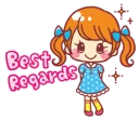 ✨ emoji Japanese Kawaii Girls Telegram sticker 6 of 42
