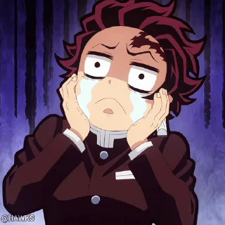 😭 emoji Demon Slayer S4 (@TodorokiShouto) Telegram sticker 23 of 96