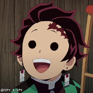 😃 emoji @spy_x_spy Demon Slayer S4 Telegram sticker 21 of 25