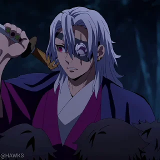 🤨 emoji Demon Slayer S4 (@TodorokiShouto) Telegram sticker 8 of 96