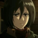 🕸 emoji -「Mikasa Ackerman🖤💫↯」¦ @kpopstan Telegram sticker 7 of 120