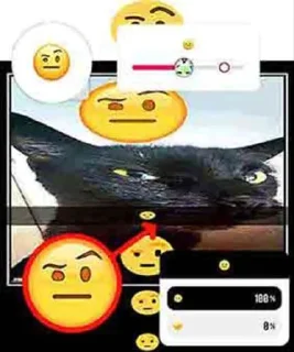 🤨 emoji my onest reaction Telegram sticker 22 of 120