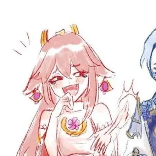 🌟 emoji Яэ Мико Telegram sticker 10 of 71