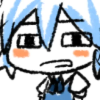👀 emoji cirno Telegram sticker 23 of 24