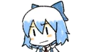 😠 emoji cirno Telegram sticker 20 of 27