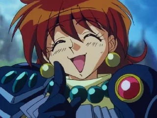 Sticker from Slayers