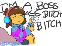 😎 emoji Undertale @charisk Telegram sticker 22 of 23