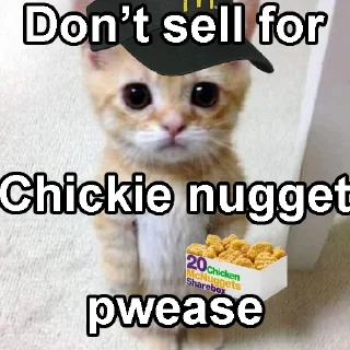 Sticker from Catwifmcdonaldshat Solana