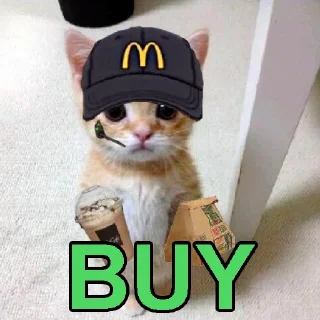 Sticker from Catwifmcdonaldshat Solana