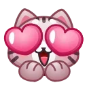 😍 emoji Motty Stickers ⁺ᴷ Telegram sticker 6 of 40