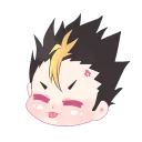 😠 emoji Nishinoya @Nekosticker Telegram sticker 17 of 54