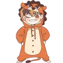 😁 emoji Nishinoya @Nekosticker Telegram sticker 24 of 54