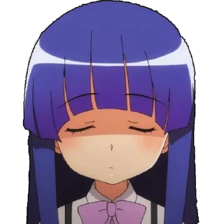 😔 emoji Higurashi Telegram sticker 16 of 110