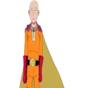 😐 emoji ONEPUNCHMAN Telegram sticker 5 of 25