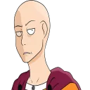😒 emoji ONEPUNCHMAN Telegram sticker 12 of 25