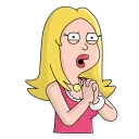 😧 emoji American Dad! Telegram sticker 9 of 20