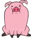🐷 emoji Gravity Falls Telegram sticker 10 of 90
