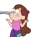 🤗 emoji Gravity Falls Telegram sticker 8 of 90
