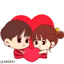💞 emoji @STJCKERS 👈🏻همچی اینجاس @LOVE0000_01 Telegram sticker 6 of 50