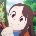 Sticker from Akko Little Witch Academia