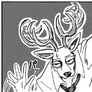 😣 emoji BEASTARS Telegram sticker 24 of 42
