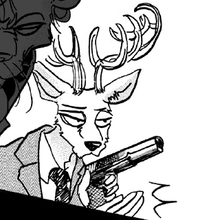 🔫 emoji BEASTARS Telegram sticker 1 of 42