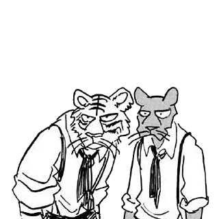 👥 emoji BEASTARS Telegram sticker 18 of 42