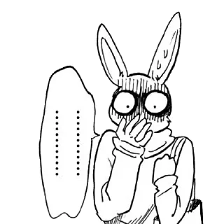 😨 emoji BEASTARS Telegram sticker 16 of 42