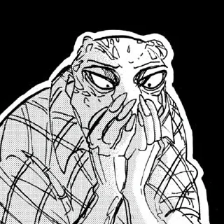 😣 emoji BEASTARS Telegram sticker 11 of 42