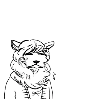 😅 emoji BEASTARS Telegram sticker 19 of 42