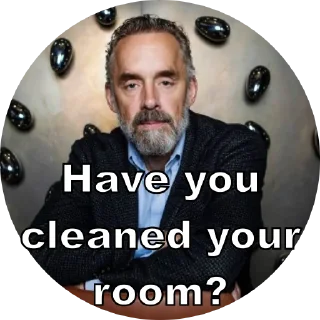 🏠 emoji Jordan B Peterson Telegram sticker 5 of 17