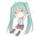 ❤ emoji (not) catgirls Telegram sticker 8 of 89