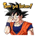 Sticker from Goku