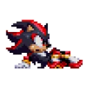 😐 emoji Sonic 3 & Knuckles - Shadow Telegram sticker 9 of 31