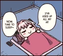 😴 emoji Fate/Grand Chibi Telegram sticker 23 of 120