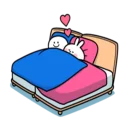 💑 emoji Best of Rabbits Telegram sticker 24 of 55