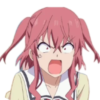 😡 emoji Random Anime Telegram sticker 15 of 120