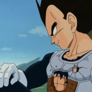 Sticker from ᳀ Vegeta ༐ @ot_anime