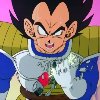 Sticker from ᳀ Vegeta ༐ @ot_anime