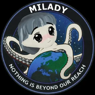 🐙 emoji Milady World Order Telegram sticker 11 of 120