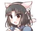 😨 emoji QT Shiki Stickers Telegram sticker 10 of 52